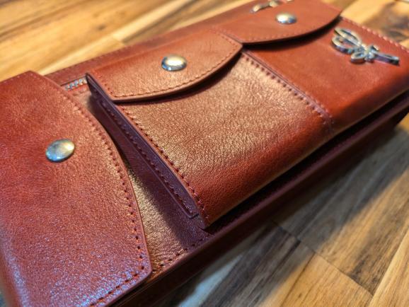 Oxford Brown Leather Cigar Pooch (Limited Edition)